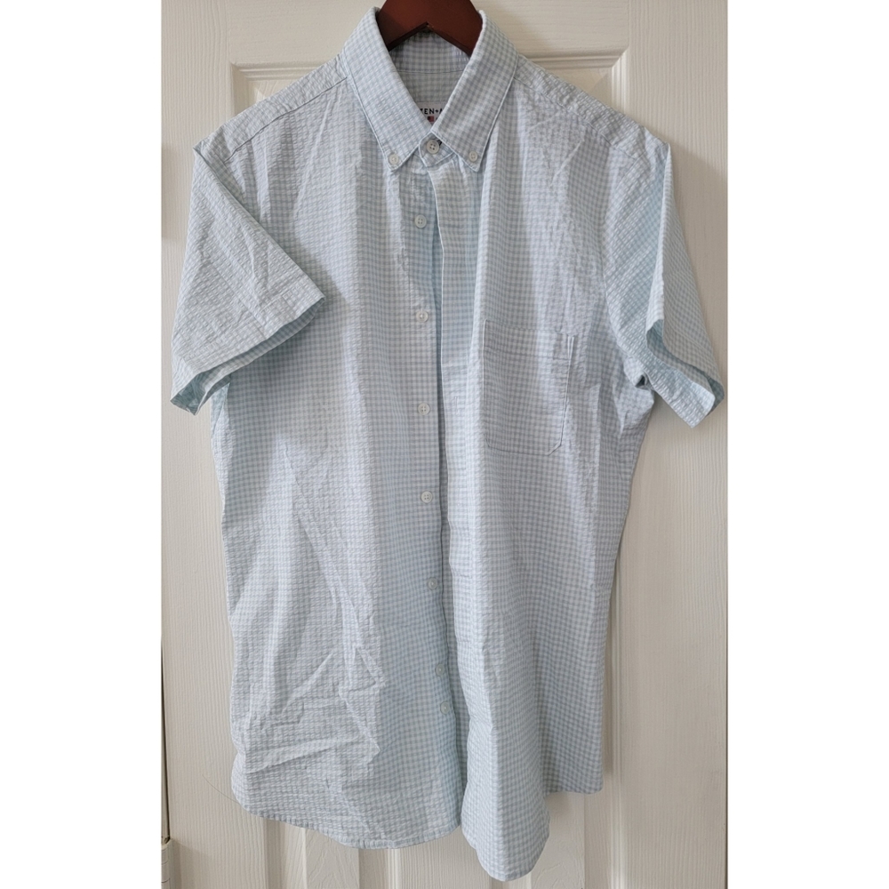 Mizzan+Main Short Sleeve (aqua blue)